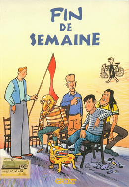 the cover of the Fin de Semaine comic book with a cover by Johan De Moor