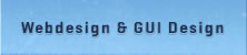 Webdesign & GUI Design