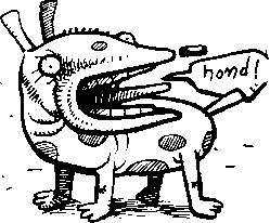 de hond Ren� uit Fin De Semaine