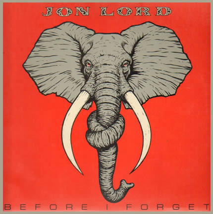 Jon Lord: Before I Forget