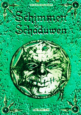 Cover van de groene versie van Schimmen & Schaduwen